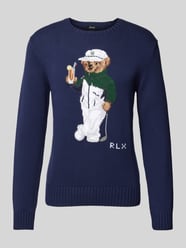 Strickpullover mit Motiv-Stitching von Polo Ralph Lauren - 15
