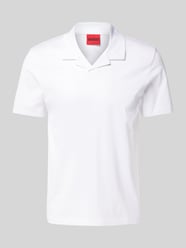 Poloshirt mit V-Ausschnitt Modell 'Dimerspolo' von HUGO - 18