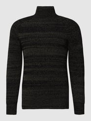Gebreide pullover met all-over motief van MCNEAL Zwart - 38