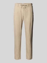 Leinenhose mit Tunnelzug Modell 'FABIO JOK' von Brax Beige - 29