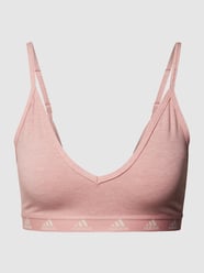 Bustier mit Logo-Bund von ADIDAS SPORTSWEAR Lila - 9