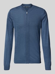 Strickjacke aus Schurwolle mit Reißverschluss von MAERZ Muenchen - 47
