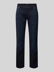 Straight Leg Jeans im 5-Pocket-Design von bugatti Blau - 31