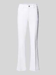 Flared Cut Jeans mit Fransen von Milano Italy - 15