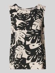 Blousetop met ronde hals, model 'LAVISCO' van FREE/QUENT - 38