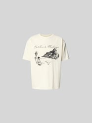 Regular Fit T-Shirt mit Motiv-Print von RHUDE - 16