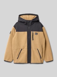 Sweatjacke mit Kapuze von Quiksilver Beige - 30