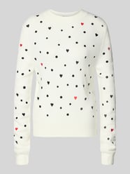 Sweter z dzianiny o kroju regular fit z haftami od Tom Tailor Denim - 21