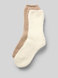Kuschelsocken mit elastischem Bündchen 2er-Pack von camano Beige - 39