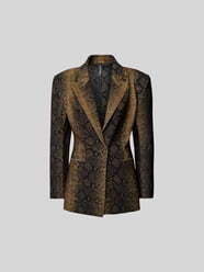 Lange blazer met reverskraag van Norma Kamali - 14
