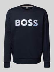 Sweatshirt met labelstitching, model 'Soleri' van BOSS - 18