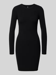 Nauwsluitende mini-jurk in geribde look, model 'MIRA NEW' van Pieces - 25