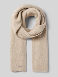 Sjaal met katoen van Tom Tailor Beige - 43