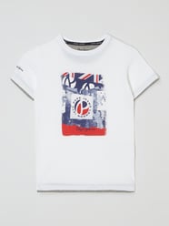 T-Shirt mit Print Modell 'Cannon' von Pepe Jeans Weiß - 15