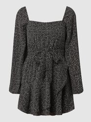 PAMELA x NA-KD REBORN Minikleid mit Karree-Ausschnitt - REPREVE® von NA-KD Schwarz - 8