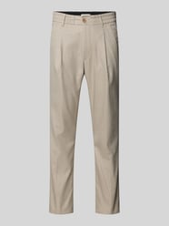 Stoffhose mit elastischem Bund von DRYKORN Beige - 37
