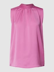 Blouseshirt met opstaande kraag, model 'Aileen' van Saint Tropez Roze - 22