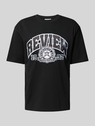 T-shirt z nadrukiem z logo od REVIEW - 13