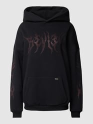 Oversized Hoodie mit Label-Detail von REVIEW Schwarz - 24