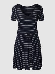 Minikleid mit Streifenmuster Modell 'MAY' von Only Blau - 36