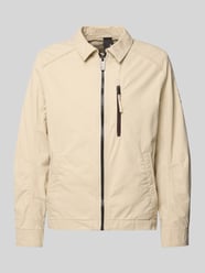 Regular Fit Hemdjacke aus reiner Baumwolle von Tom Tailor Beige - 9