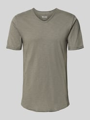 T-shirt o kroju regular fit z czystej bawełny Model 'BENNE LONGY' od ONLY & SONS - 2