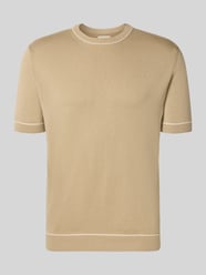 Strickshirt mit Rundhalsausschnitt von GANT Beige - 17