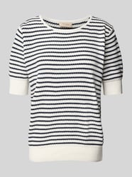 Gebreid shirt met ronde hals, model 'Dodo' van FREE/QUENT - 37
