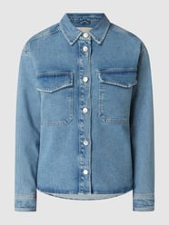 Overhemdjack van denim  van Smith and Soul Blauw - 24