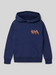 Bluza z kapturem o kroju regular fit z mieszanki bawełny od Polo Ralph Lauren Teens - 27
