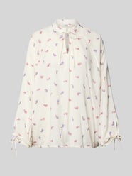 Blusenshirt mit Stehkragen Modell 'Bellflower' von Mustang - 11