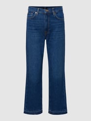 Jeans mit verkürztem Schnitt Modell 'Logan' von 7 For All Mankind Blau - 16