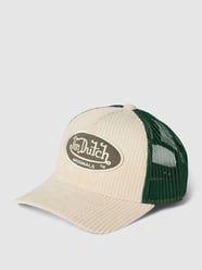 Baseballpet in riblook, model 'BOSTON' van Von Dutch Beige - 3