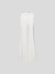 Schlaghose mit Ziernähten von Victoria Beckham Weiß - 14