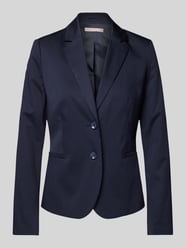 Regular fit blazer met reverskraag en paspelzakken van Christian Berg Woman Selection - 24