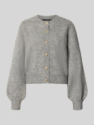 Cardigan mit goldfarbenen Zierknöpfen von VERO MODA - 31