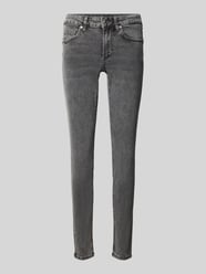 Skinny Fit Jeans mit Eingrifftaschen von Liu Jo White - 45