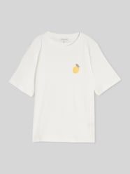 Regular Fit T-Shirt aus reiner Baumwolle mit Stickerei von Tom Tailor - 21