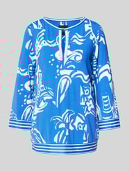 Regular Fit Bluse mit Schlüsselloch-Ausschnitt von Marc Cain - 9