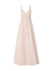 Abendkleid aus Tüll mit Pailletten-Besatz  von V.M. Rosa - 12