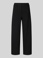 Straight leg stoffen broek met paspelzak aan de achterkant, model 'Mette' van OPUS PANTS - 17