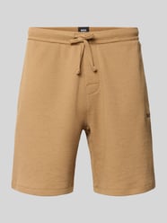 Regular Fit Sweatshorts aus Baumwoll-Mix von BOSS - 40