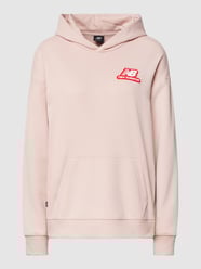 Hoodie met labelpatch, model 'CANDY PACK' van New Balance Roze - 39
