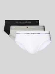 Slip van katoenmix in set van 3 van Tommy Hilfiger - 25