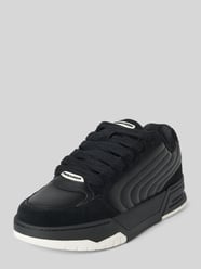 Sneaker mit Label-Applikationen Modell 'VENICE SKATE LOW' von Pegador Schwarz - 37