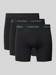 Boxershorts mit elastischem Logo-Bund im 3er-Pack von Calvin Klein Underwear Schwarz - 30
