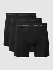 Trunks mit elastischem Logo-Bund im 3er-Pack von Calvin Klein Underwear Schwarz - 22