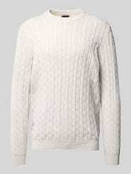 Strickpullover mit gerippten Abschlüssen von Christian Berg Men - 43