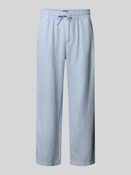 Linnen broek met elastische band van MCNEAL - 4