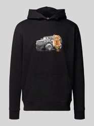 Relaxed Fit Hoodie aus Baumwoll-Mix mit Motiv-Print von CHILL PILL - 9